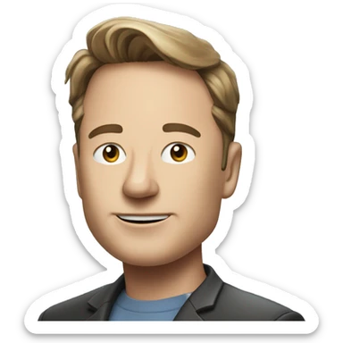 telegram app with picture of elonmusk sticker