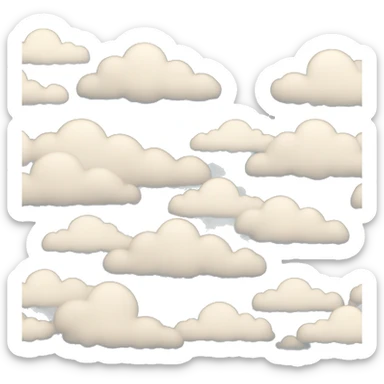 sea ​​of ​​clouds sticker