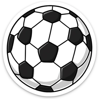 soccer ball sticker