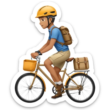 Urban Bike Courier sticker