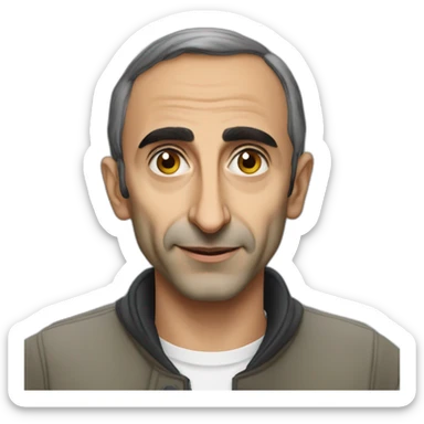 Eric Zemmour Convertie musulmans sticker