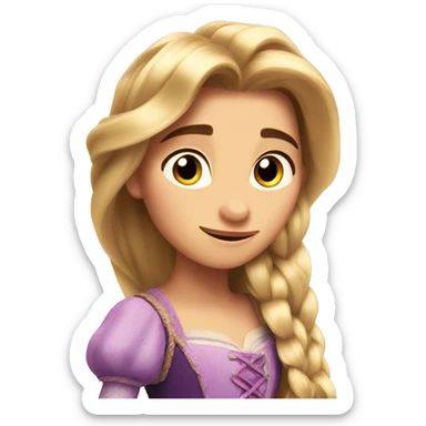 Tangled's Rapunzel sticker