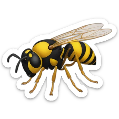 Oman wasp sticker