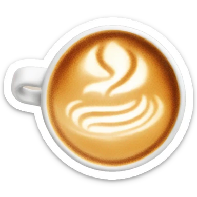 Latte  sticker