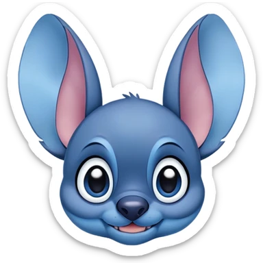 Stitch from lilo and stitch sticker
