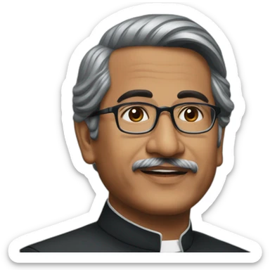 Bangabandhu Sheikh monibor rahman sticker