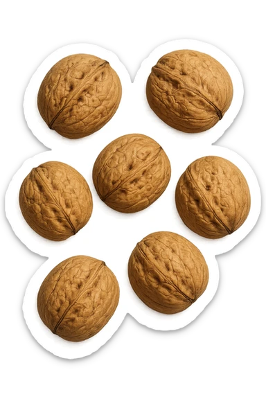 noci vista dall'alto, iperrealistiche 4k sticker