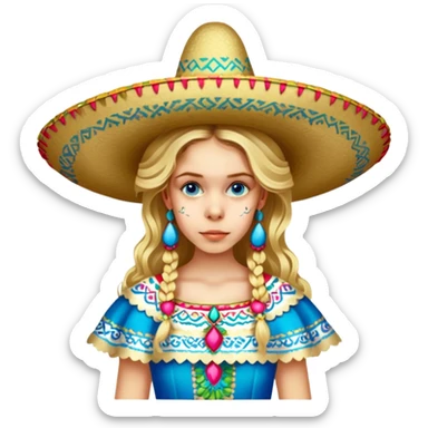 Traditional Costume Enthusiast sticker
