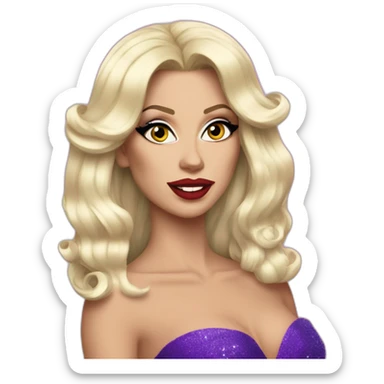 Katya from drag race sticker