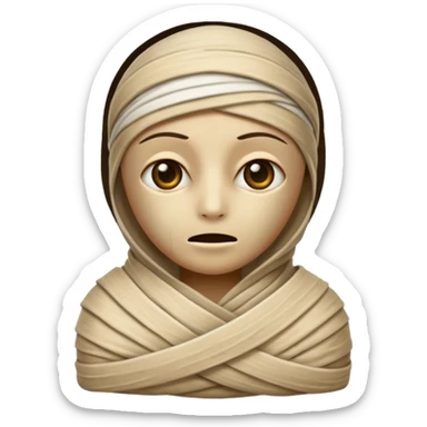 Mummy sticker
