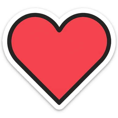 heart icon sticker