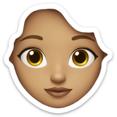 Beautiful girl valley girl sticker