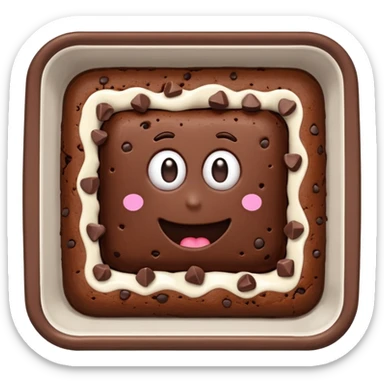 brownie al forno sticker