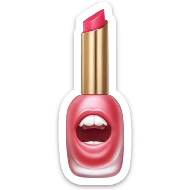 gisou lip oil.  sticker