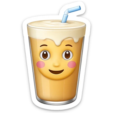 quiero que me hagas una lecheemoji I os sticker