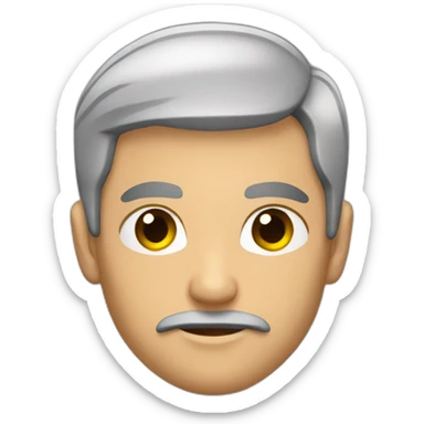 Hombre fuerte gay sticker