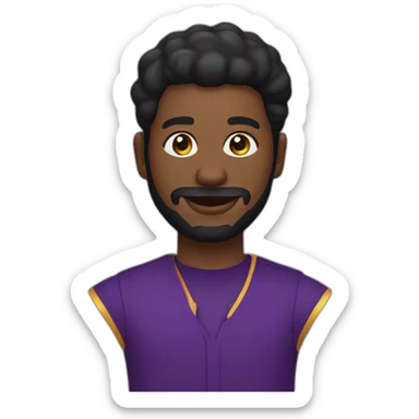 Omega psi phi man sticker