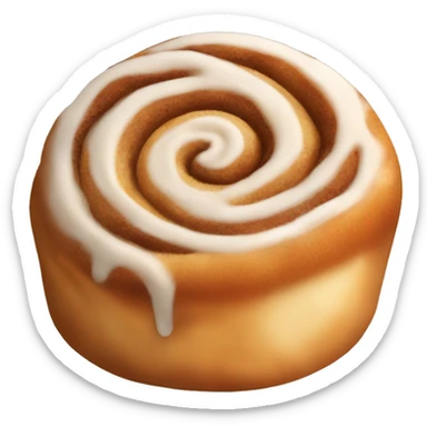 cinnamon bun sticker