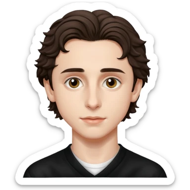 Timothee chalamet sticker