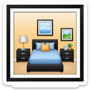 order in the room sticker