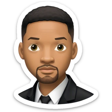 will smith neo character matrix sticker