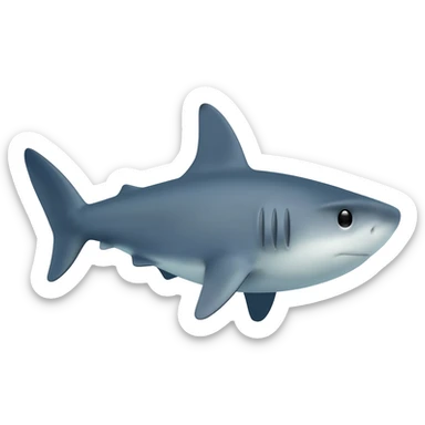 hammerhead shark sticker