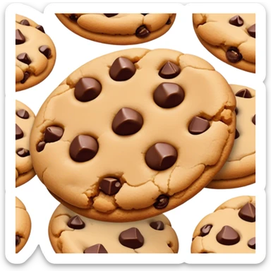 Peanut butter chocolate chip cookies  sticker