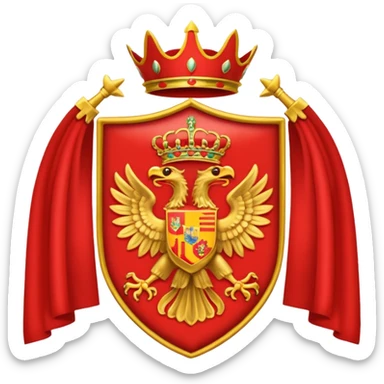 Hazme un emoji con el logo de la falange española sticker