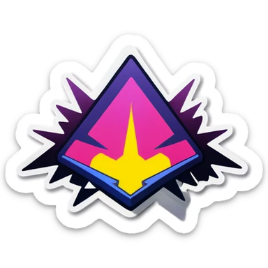 Hyper beam sticker