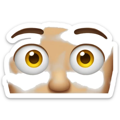 Swelling in the forehead sticker