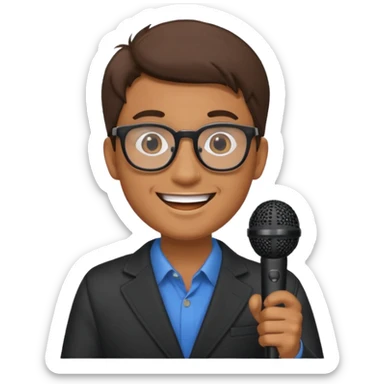 a close friend man, a fetish channel reviewer sticker