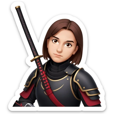 Shadow Samurai sticker