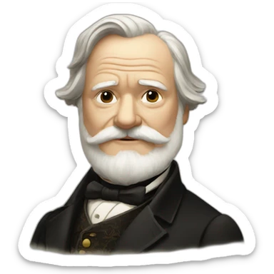 Victor Hugo sticker