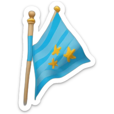 Bandera de Galicia sticker