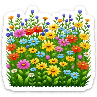 Wildflowers sticker