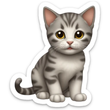kitten sticker