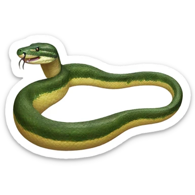 anaconda sencilla sticker