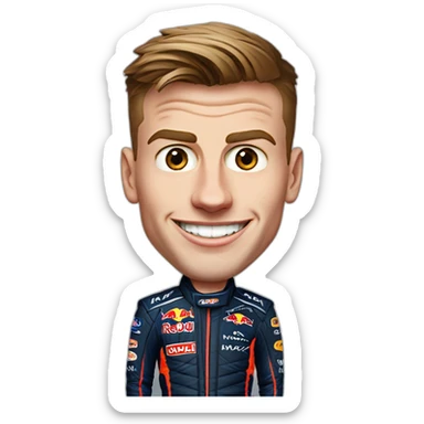 max verstappen 33 redbull racing f1 sticker