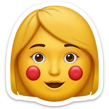 Quiero que crees un emoji tipo 🚷 Pero reemplaza a la persona por una silueta de una mujer obesa sticker