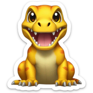 Agumon sticker
