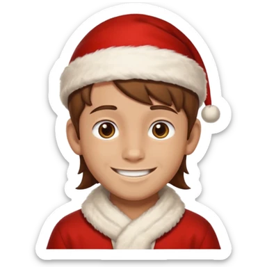 boys character  Santu  Ganji  sticker