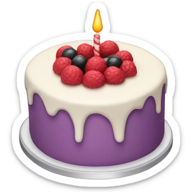 Cake sticker