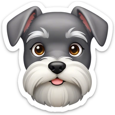 Schnauzer sticker