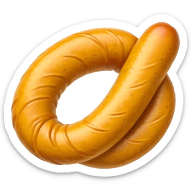 mustard sausage  sticker