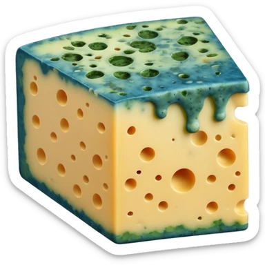 moldy chese sticker