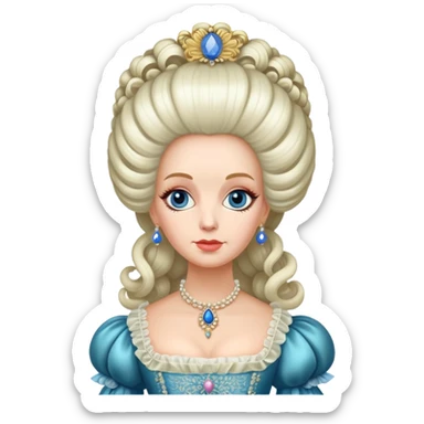 Marie Antoinette  sticker