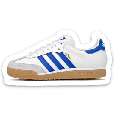 adidas shoes samba og white sticker