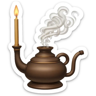 incense catholic sticker