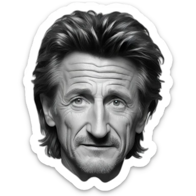 Sean penn sticker