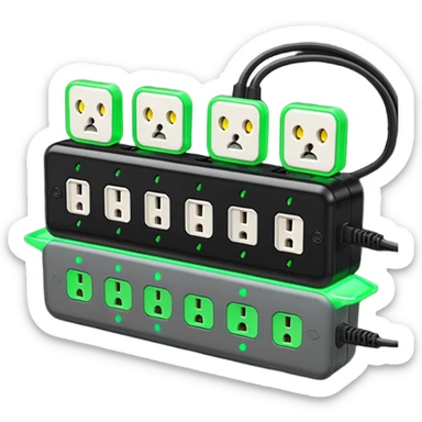 power strip sticker